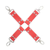 Cross Buckle Leather Restraint