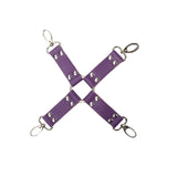 Cross Buckle Leather Restraint