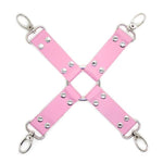 Cross Buckle Leather Restraint