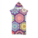 Microfiber Printed Hooded Beach Towel