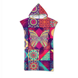 Microfiber Printed Hooded Beach Towel