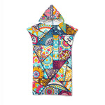 Microfiber Printed Hooded Beach Towel