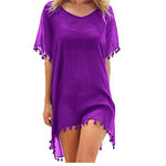 Chiffon Tassels Beach Dress