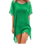 Chiffon Tassels Beach Dress