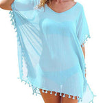 Chiffon Tassels Beach Dress