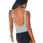 One Piece Swimsuit Mesh