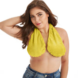 Bra Towel Hanging Neck Wrapped