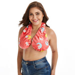 Bra Towel Hanging Neck Wrapped