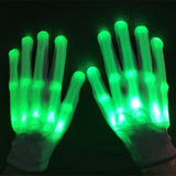 LED Gloves Neon