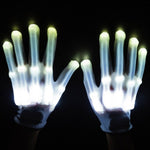 LED Gloves Neon