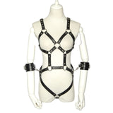 BDSM Body Bondage Leather Harness