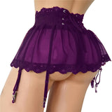 Lace Skirt w/ Garter Belt