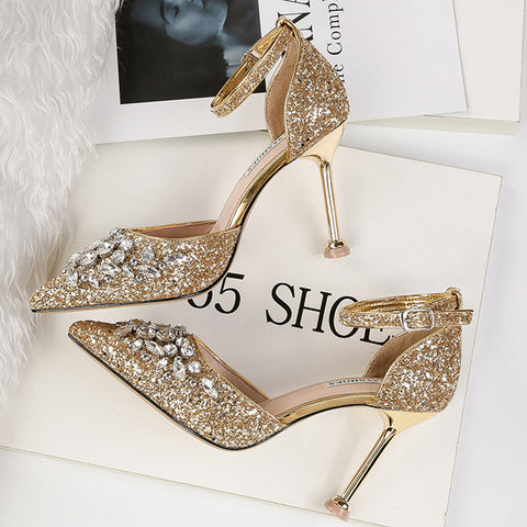 High Heels Crystal Luxury