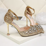 High Heels Crystal Luxury