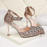 High Heels Crystal Luxury