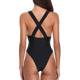 One Piece Swimsuit Mesh